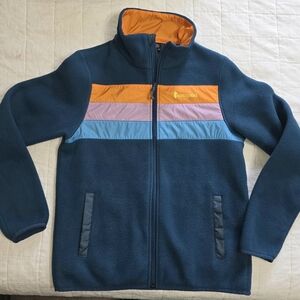 NWOT Cotopaxi  Fleece Jacket with Vibrant Stripes Sz Small
